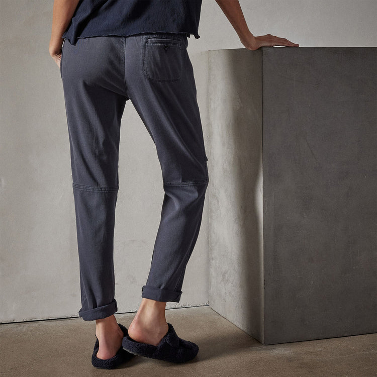 Soft Drape Pant in Blue Oil | James Perse Los Angeles