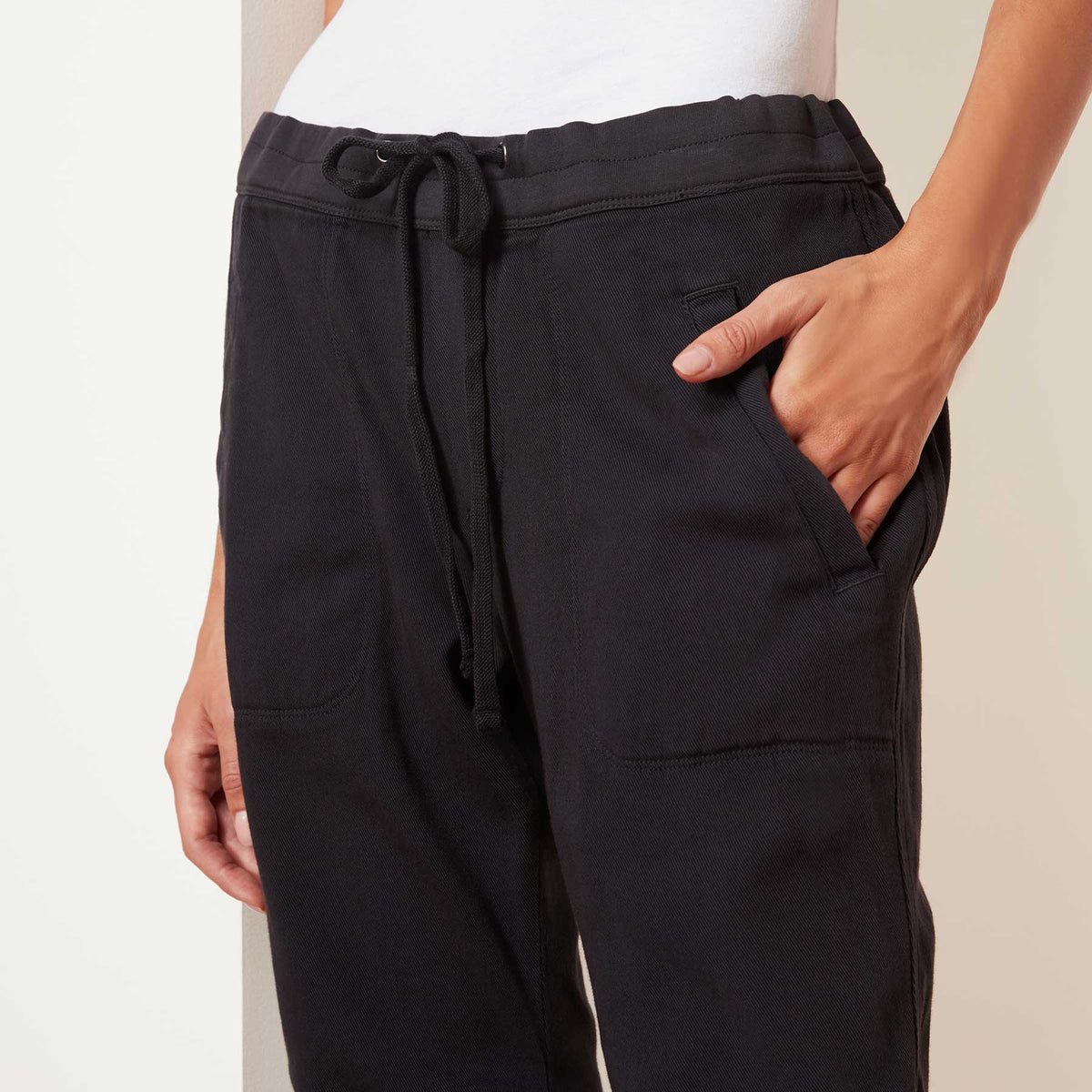 Soft Drape Pant In French Navy | James Perse Los Angeles