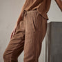 Soft Drape Pant in Gingerbread Pigment | James Perse Los Angeles