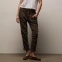 Soft Drape Pant in Smoky Green Pigment | James Perse Los Angeles