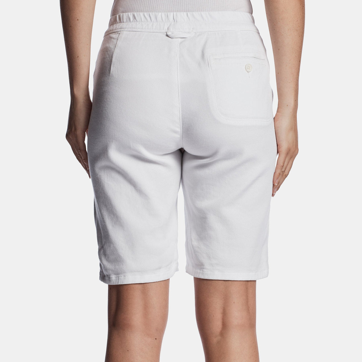 Soft Drape Utility Short - White | James Perse Los Angeles