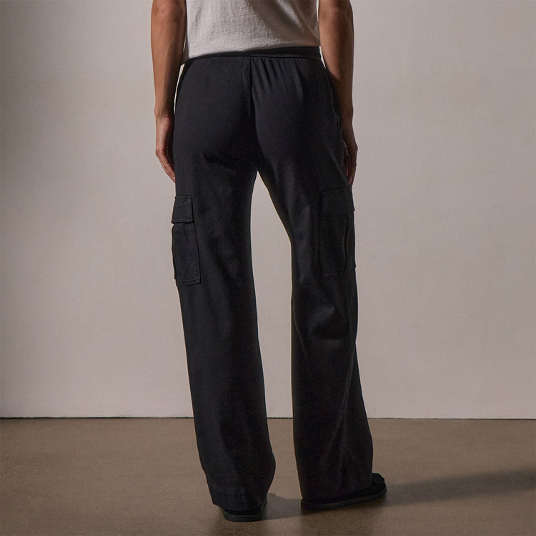 Relaxed Pant in Black | James Perse Los Angeles