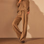 Wide Leg Relaxed Linen Pant in Cashew Pigment | James Perse Los Angeles