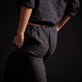 Linen Lounge Pant in French Navy Pigment | James Perse Los Angeles