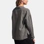 Canvas Linen Boxy Shirt In Artichoke | James Perse Los Angeles