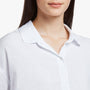 Canvas Linen Boxy Shirt In White | James Perse Los Angeles