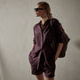 Lightweight Linen Shirt in Eggplant | James Perse Los Angeles