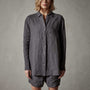 Lightweight Linen Shirt in Magma Pigment | James Perse Los Angeles