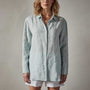 Lightweight Linen Shirt in Ocean Spray Pigment | James Perse Los Angeles 