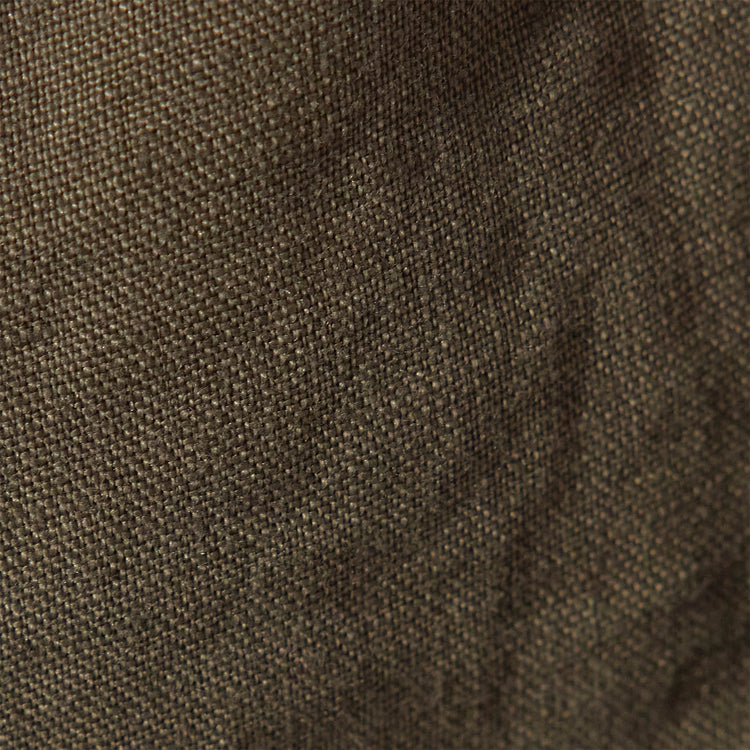 Cotton Linen Twill Boxy Fit Shirt in Palm Pigment | James Perse Los Angeles