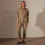 Garment Dyed Linen Shirt in Cashew Pigment | James Perse Los Angeles