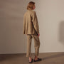 Garment Dyed Linen Shirt in Cashew Pigment | James Perse Los Angeles