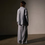 Linen Oversized Shirt in Grey Sky Pigment | James Perse Los Angeles