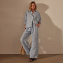 Linen Oversized Shirt in Open Sky Pigment | James Perse Los Angeles