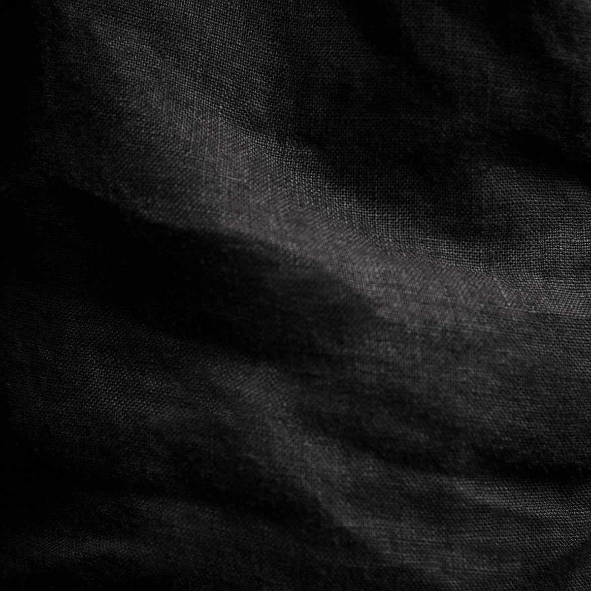 Lightweight Linen Short - Black | James Perse Los Angeles