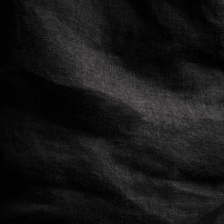Lightweight Linen Short - Black | James Perse Los Angeles