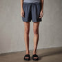 Lightweight Linen Short in Blue Oil | James Perse Los Angeles
