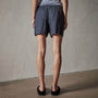 Lightweight Linen Short in Blue Oil | James Perse Los Angeles