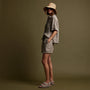 Lightweight Linen Short in Silt Pigment | James Perse Los Angeles