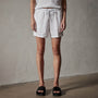 Lightweight Linen Short in White | James Perse Los Angeles