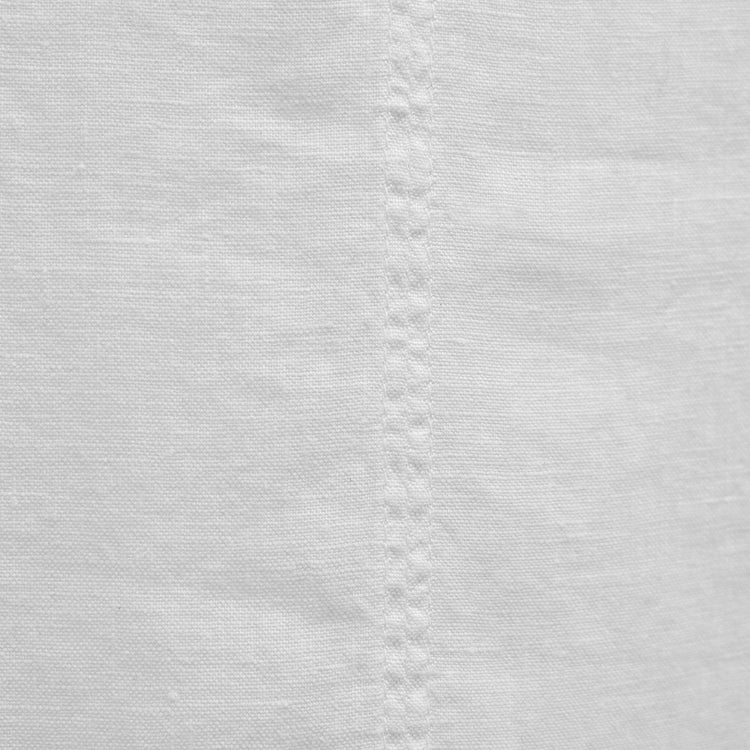 Lightweight Linen Tunic Dress in White | James Perse Los Angeles
