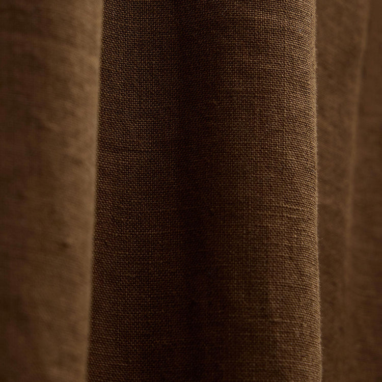 Lightweight Linen Strappy Cami Dress In Cocoa Pigment | James Perse Los Angeles