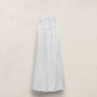 Lightweight Linen Strappy Cami Dress in White | James Perse Los Angeles