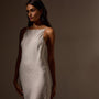 Lightweight Linen Cami Dress in Salt Pigment | James Perse Los Angeles