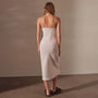Lightweight Linen Cami Dress in Zephyr Pigment | James Perse Los Angeles