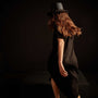 Linen Shift Dress - Black | James Perse Los Angeles