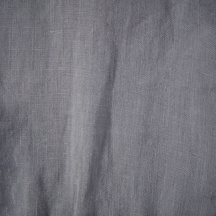 Long Sleeve Linen Shirt Romper - Breeze Pigment | James Perse Los Angeles