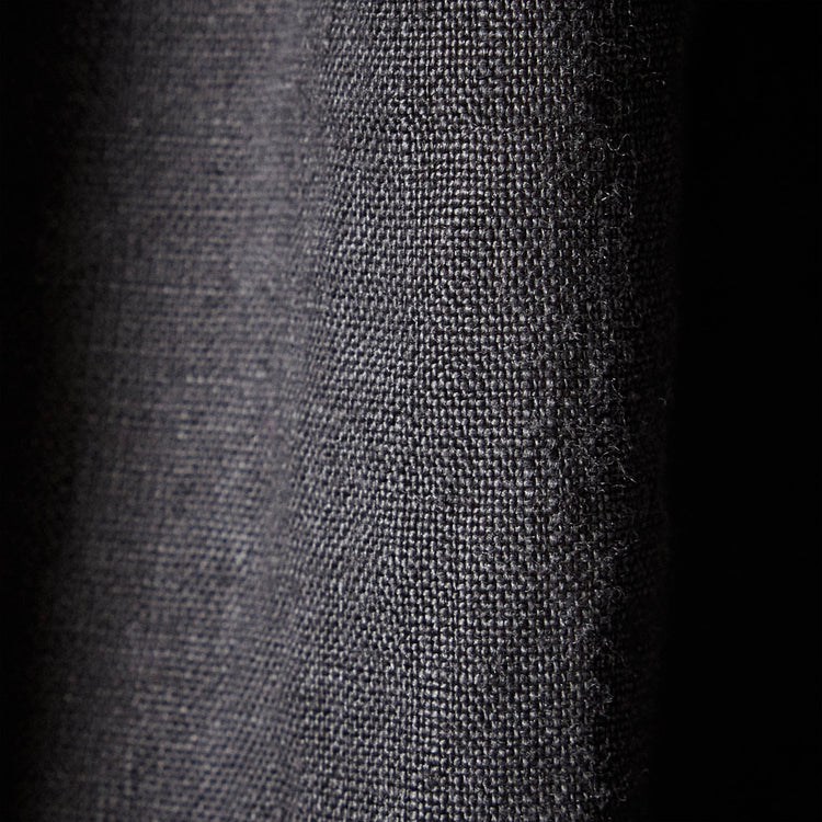 Gathered Linen Dress in Magma Pigment | James Perse Los Angeles