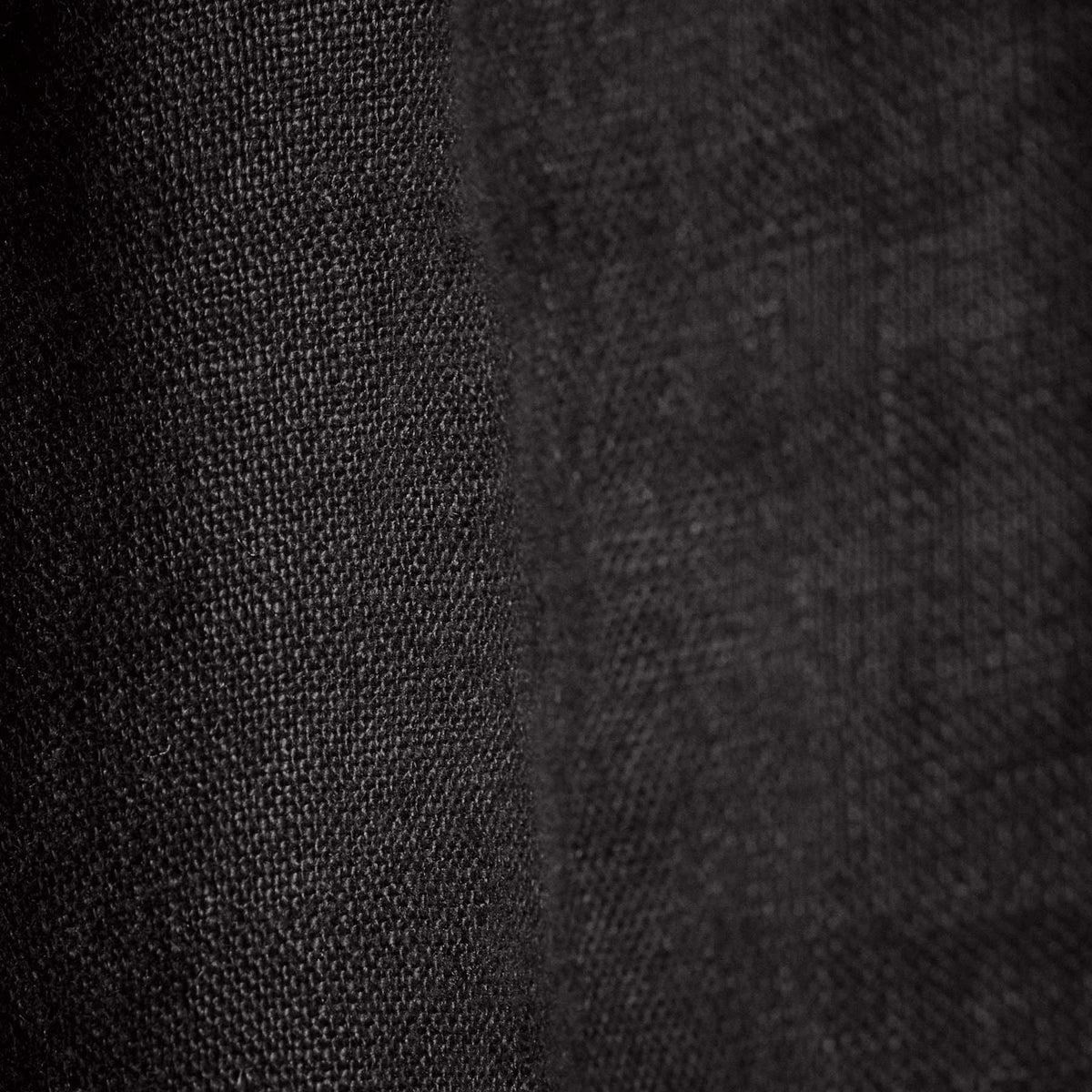 Lightweight Linen Shirt Dress in Black | James Perse Los Angeles