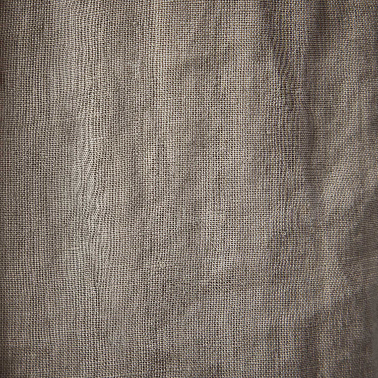 Lightweight Linen Shirt Dress in Silt Pigment | James Perse Los Angeles