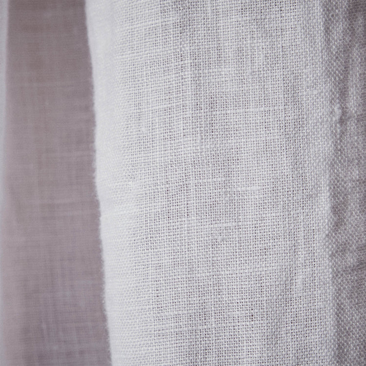 Garment Dye Gathered Dress in White | James Perse Los Angeles