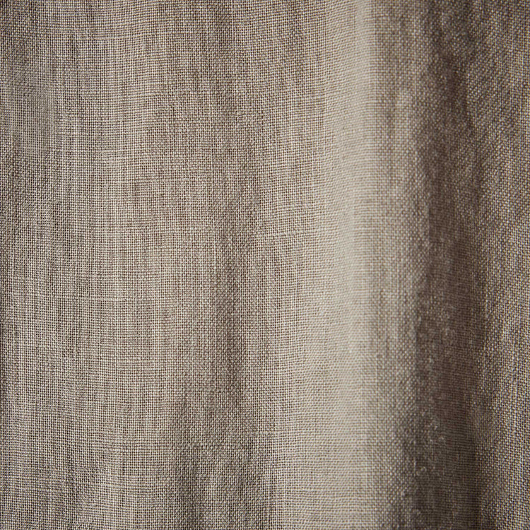 Lightweight Linen Collarless Jumpsuit in Silt Pigment | James Perse Los Angeles 