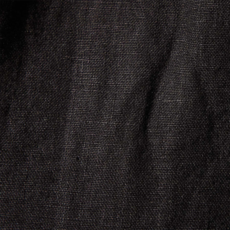 Linen Gathered Tube Dress in Black | James Perse Los Angeles