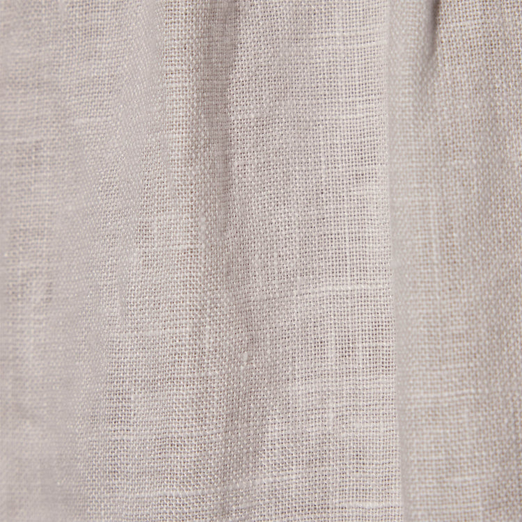 Linen Gathered Tube Dress in White | James Perse Los Angeles