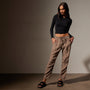 Garment Dye Linen Soft Drape Pant in Cargo Pigment | James Perse Los Angeles