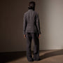 Garment Dyed Linen Double Breasted Blazer in Magma Pigment | James Perse in Los Angeles