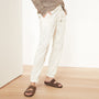 Fine Corduroy Pant - Ivory Pigment | James Perse Los Angeles