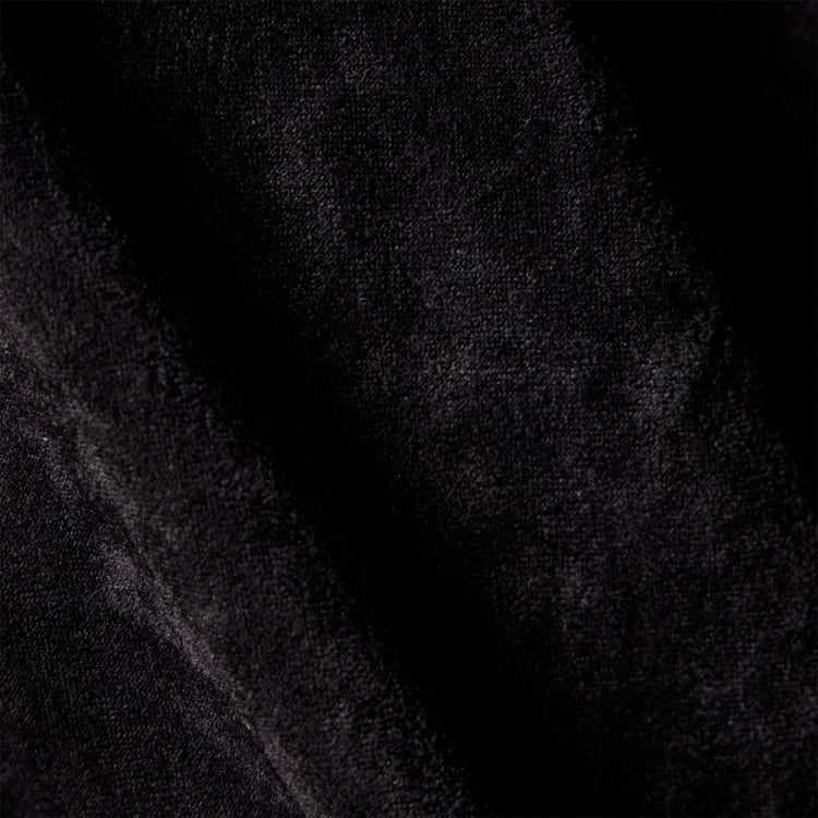 Velvet Sweatshirt in Black | James Perse Los Angeles