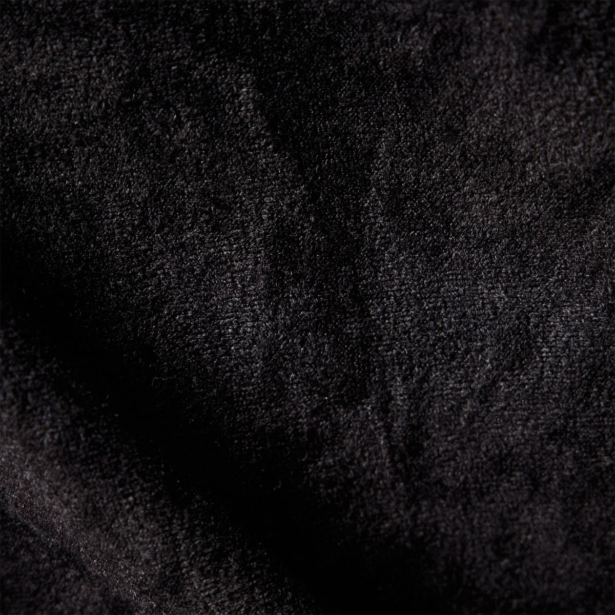 Cut Away Stretch Velvet Tank in Black | James Perse Los Angeles