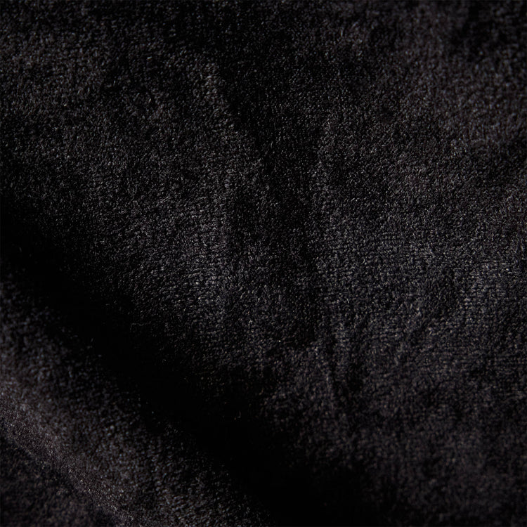 Cut Away Stretch Velvet Tank in Black | James Perse Los Angeles