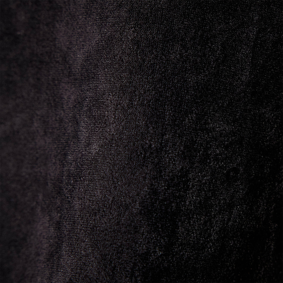 High Low Strtch Velvet Skirt in Black | James Perse Los Angeles