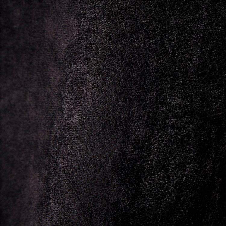 High Low Strtch Velvet Skirt in Black | James Perse Los Angeles