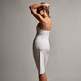 Ruched Velvet Cami Dress in Talc | James Perse Los Angeles