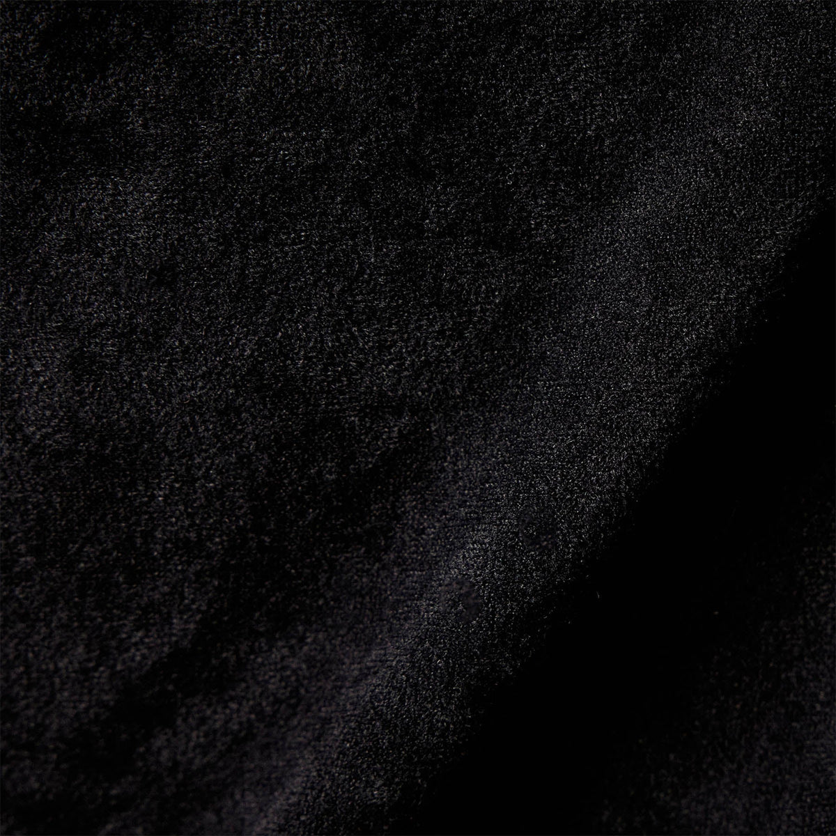 Soft Vneck Strtch Velvet Dress in Black | James Perse Los Angeles