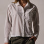 Long Sleeve Light Shirt in White | James Perse Los Angeles