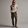 Lightwght Cotton Pullover Shirt in Toast Pigment | James Perse Los Angeles